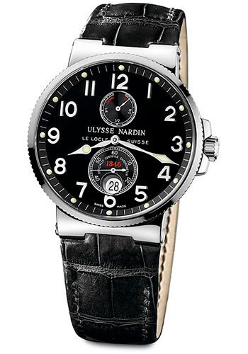 Ulysse Nardin Watches - Maxi Marine Chronometer 1846 Steel - Style No: 263-66/62