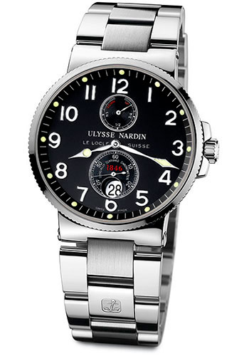 Ulysse Nardin Watches - Maxi Marine Chronometer 1846 Steel - Style No: 263-66-7/62