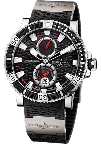Ulysse Nardin Watches - Maxi Marine Diver Titanium - Style No: 263-90-3/72