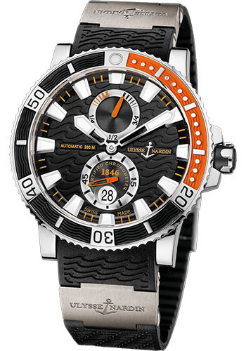 Ulysse Nardin Watches - Maxi Marine Diver Titanium - Style No: 263-90-3/92