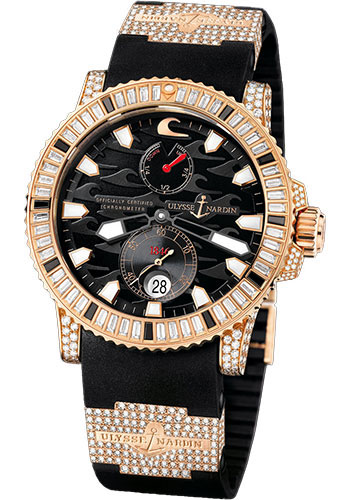 Ulysse Nardin Watches - Maxi Marine Diver Rose Gold - Style No: 266-31LE-3F