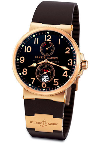 Ulysse Nardin Watches - Maxi Marine Chronometer 1846 Gold - Style No: 266-66-3/62