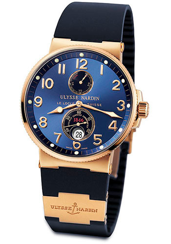 Ulysse Nardin Watches - Maxi Marine Chronometer 1846 Gold - Style No: 266-66-3/623