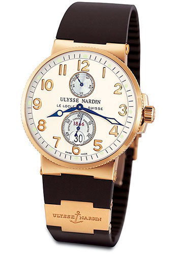 Ulysse Nardin Watches - Maxi Marine Chronometer 1846 Gold - Style No: 266-66-3