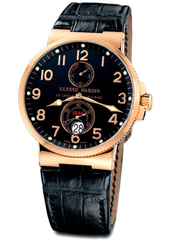 Ulysse Nardin Watches - Maxi Marine Chronometer 1846 Gold - Style No: 266-66/62