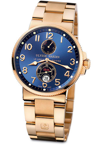 Ulysse Nardin Watches - Maxi Marine Chronometer 1846 Gold - Style No: 266-66-8/623