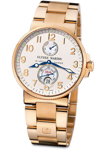 Ulysse Nardin Watches - Maxi Marine Chronometer 1846 Gold - Style No: 266-66-8