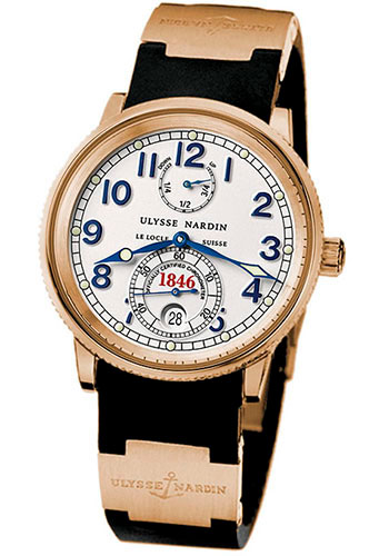 Ulysse Nardin Watches - Marine Chronometer 1846 Gold - Style No: 266-77-3