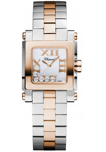 Chopard Watches - Happy Sport Square Mini - Style No: 278516-6002