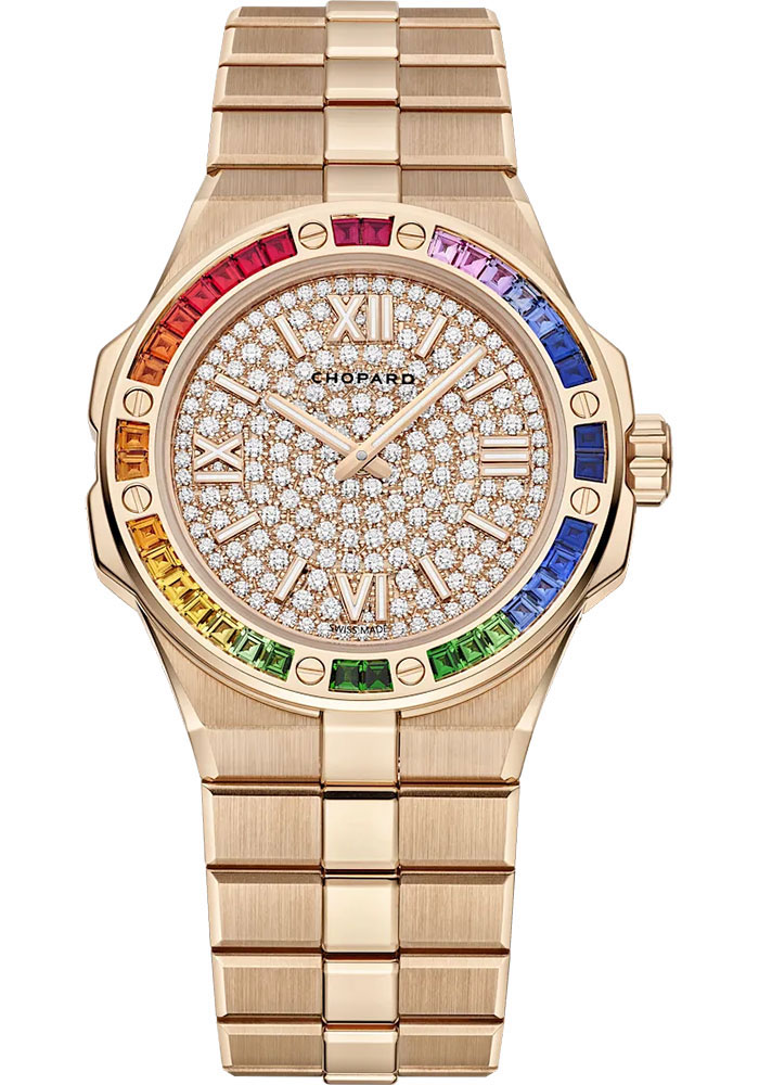 Chopard Watches - Alpine Eagle 36mm - Rose Gold - Style No: 295370-5007