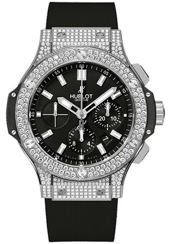 Hublot Watches - Big Bang 44mm Evolution Stainless Steel Diamonds - Style No: 301.SX.1170.RX.1704