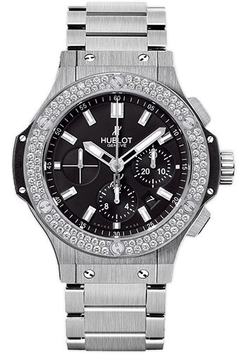 Hublot Watches - Big Bang 44mm Evolution Stainless Steel Diamonds - Style No: 301.SX.1170.SX.1104