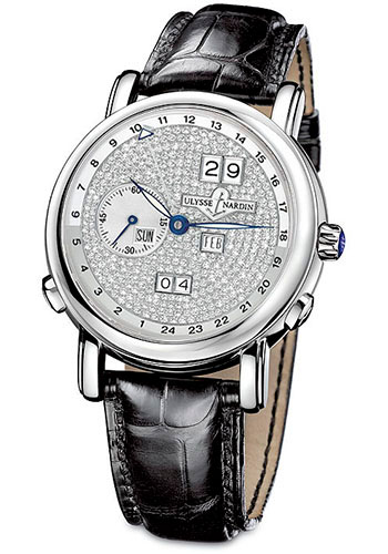 Ulysse Nardin Watches - GMT Perpetual 40mm - Style No: 320-82/091