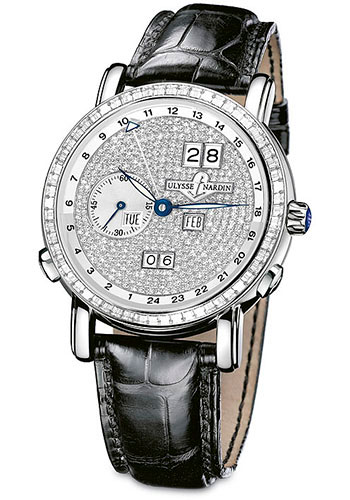 Ulysse Nardin Watches - GMT Perpetual 40mm - Style No: 320-89BAG/091