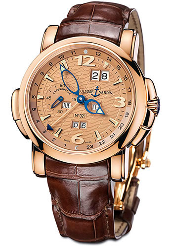 Ulysse Nardin Watches - GMT Perpetual 42mm Limited Edition - Style No: 322-66