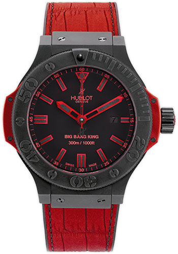 Hublot Watches - Big Bang King 48mm All Black Red - Style No: 322.CI.1130.GR.ABR10