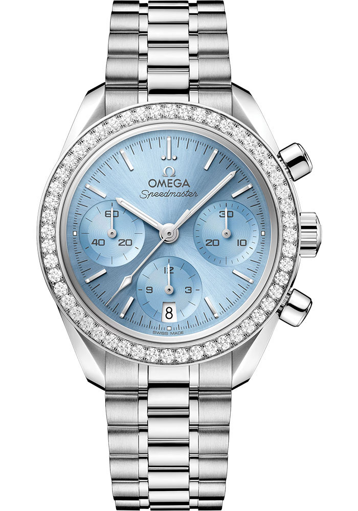 Omega Watches - Speedmaster Chronograph 38 mm - Stainless Steel - Style No: 324.15.38.50.03.001