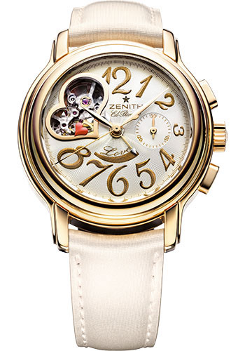 Zenith Watches - Star Open Love Yellow Gold - Style No: 351230402141C587