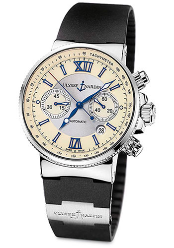 Ulysse Nardin Watches - Maxi Marine Chronograph - Style No: 353-66-3/314