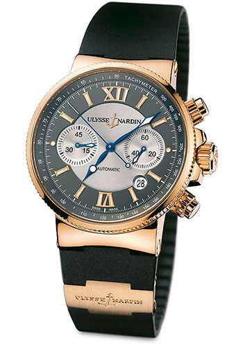 Ulysse Nardin Watches - Maxi Marine Chronograph - Style No: 356-66-3/319