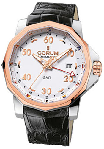 Corum Watches - Admiral's Cup GMT 44 Steel and Red Gold - Style No: 383.330.24/0F81 AA12