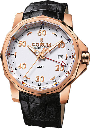 Corum Watches - Admiral's Cup GMT 44 Red Gold - Style No: 383.330.55/0081 AA12