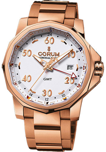 Corum Watches - Admiral's Cup GMT 44 Red Gold - Style No: 383.330.55/V700 AA12