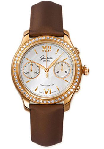 Glashutte Original Watches - Ladies Collection Serenade Chronograph - Style No: 39-34-11-11-44