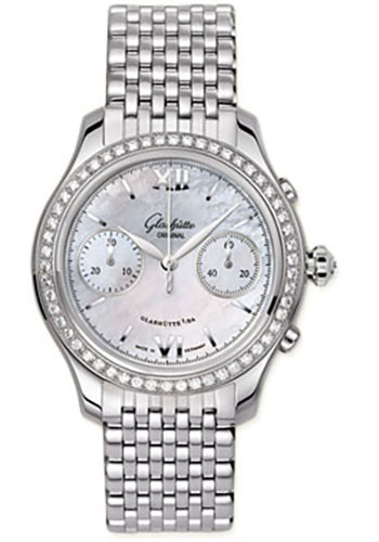 Glashutte Original Watches - Ladies Collection Serenade Chronograph - Style No: 39-34-12-12-34