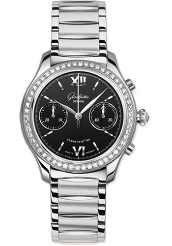 Glashutte Original Watches - Ladies Collection Serenade Chronograph - Style No: 39-34-13-12-34
