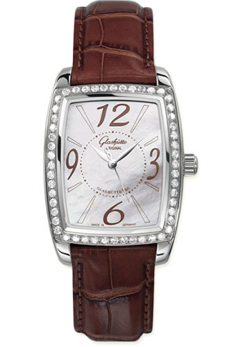 Glashutte Original Watches - Ladies Collection Serenade Karree - Style No: 39-52-20-22-44