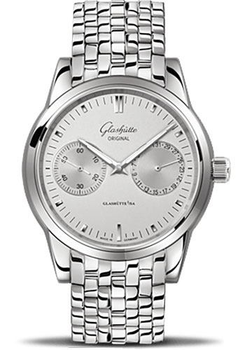 Glashutte Original Watches - Quintessentials Senator Hand Date - Style No: 39-58-02-02-14