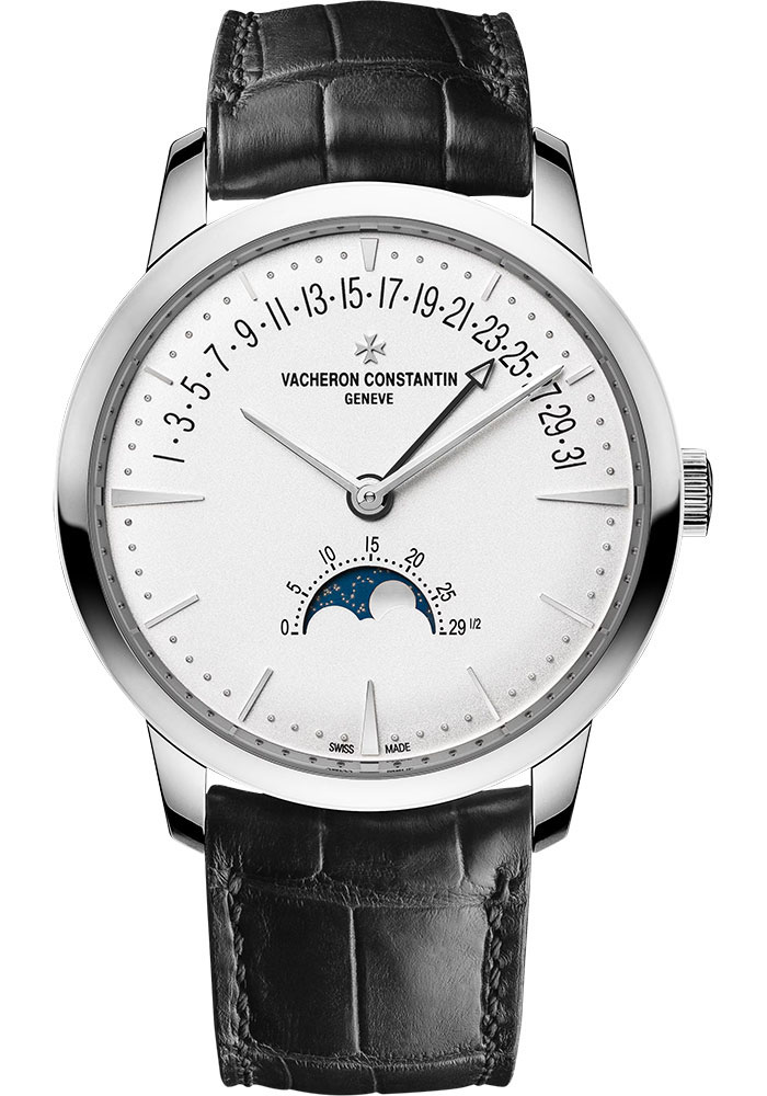 Vacheron Constantin Watches - Patrimony Moon Phase And Retrograde Date - Style No: 4010U/000G-B330