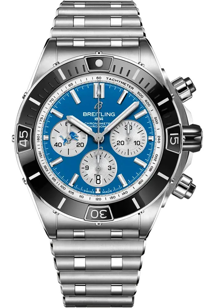 Breitling Watches - Super Chronomat B01 44 Stainless Steel - Metal Bracelet - Style No: AB01361C1C2A1