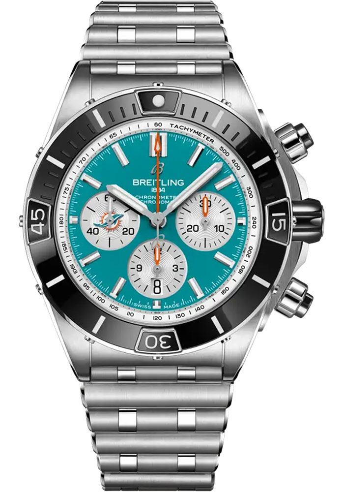 Breitling Watches - Super Chronomat B01 44 Stainless Steel - Metal Bracelet - Style No: AB01361C1L2A1