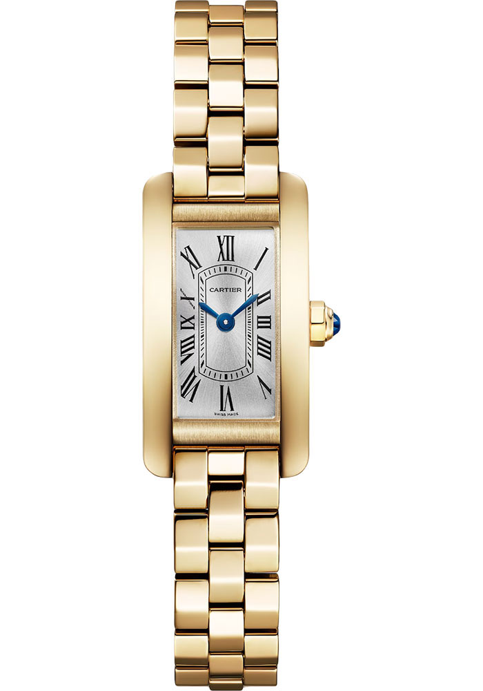 Cartier Watches - Tank Americaine Mini - Yellow Gold - Style No: WGTA0405