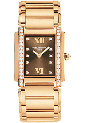 Patek Philippe Watches - Twenty-4 Small Rose Gold - Style No: 4908/11R-010