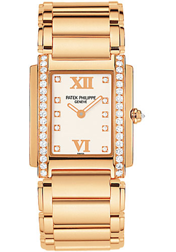 Patek Philippe Watches - Twenty-4 Small Rose Gold - Style No: 4908/11R-011