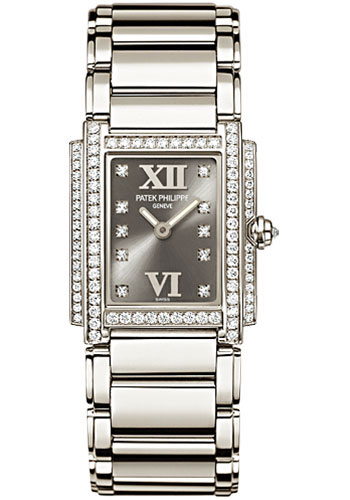 Patek Philippe Watches - Twenty-4 Small White Gold - Style No: 4908/200G-001
