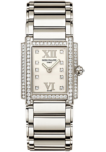 Patek Philippe Watches - Twenty-4 Small White Gold - Style No: 4908/200G-011