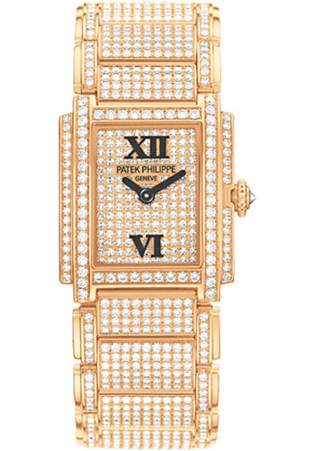 Patek Philippe Watches - Twenty-4 Small Rose Gold - Style No: 4909/50R-001