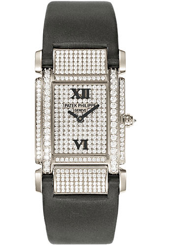 Patek Philippe Watches - Twenty-4 Medium White Gold - Style No: 4910G-001