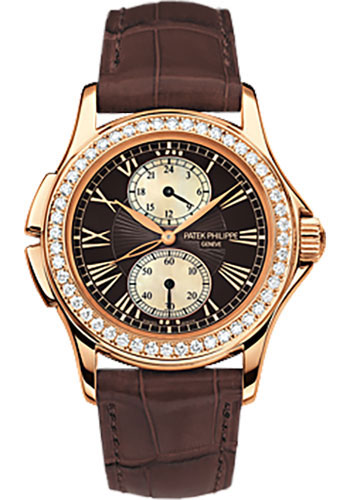 Patek Philippe Watches - Complicated Watches Ladies Calatrava Travel Time - Style No: 4934R-001