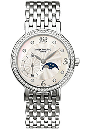 Patek Philippe Watches - Complicated Watches Ladies Calatrava Moon Phase - Style No: 4958/1G-001