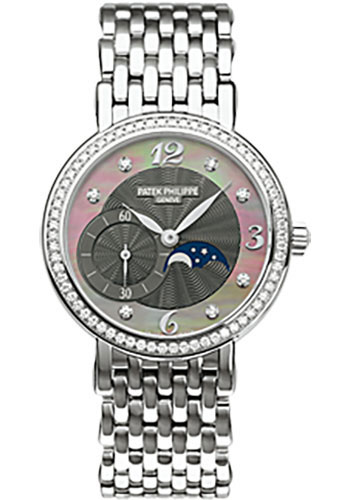 Patek Philippe Watches - Complicated Watches Ladies Calatrava Moon Phase - Style No: 4958/1G-010