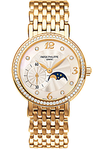 Patek Philippe Watches - Complicated Watches Ladies Calatrava Moon Phase - Style No: 4958/1J-001