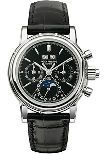 Patek Philippe Watches - Grand Complications Perpetual Calendar Moonphase Chronograph - Style No: 5004G-015