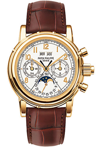 Patek Philippe Watches - Grand Complications Perpetual Calendar Moonphase Chronograph - Style No: 5004J-012