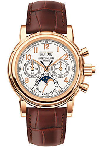 Patek Philippe Watches - Grand Complications Perpetual Calendar Moonphase Chronograph - Style No: 5004R-014