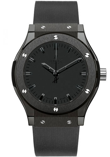 Hublot Watches - Big Bang Classic 45mm Black Ceramic - Style No: 501.CM.1110.RX